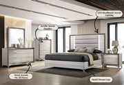Zambrano White King Bed Group - DMV FurnitureKing Bed
