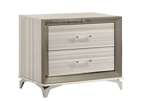 Zambrano White Nightstand - DMV FurnitureNightstand