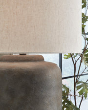 Zandophen Antique Gray Table Lamp - L207654