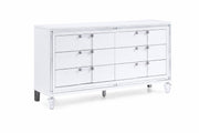 Zara White Dresser - ZARA-WH-DR