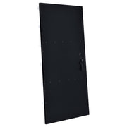 Zayan 32 x 71 Inch Floor Mirror LED Lighting Black Gloss - 969557