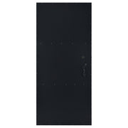 Zayan 32 x 71 Inch Floor Mirror LED Lighting Black Gloss - 969557