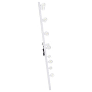 Zayan 32 x 71 Inch Floor Mirror LED Lighting White Gloss - 969558