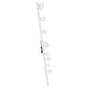 Zayan 32 x 71 Inch Floor Mirror LED Lighting White Gloss - 969558