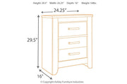 Zelen Warm Gray Nightstand - DMV FurnitureNightstand