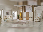 Zen Bedroom (Queen Frame With Headboard & Dresser With Mirror & 2 Nightstand) - 120-ZEN-SET
