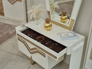 Zen Bedroom (Queen Frame With Headboard & Dresser With Mirror & 2 Nightstand) - 120-ZEN-SET