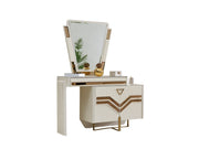 Zen Bedroom (Queen Frame With Headboard & Dresser With Mirror & 2 Nightstand) - 120-ZEN-SET