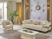 Zen Convertible Sofa Cream in Cream - 101-ZEN-ZEN01-3