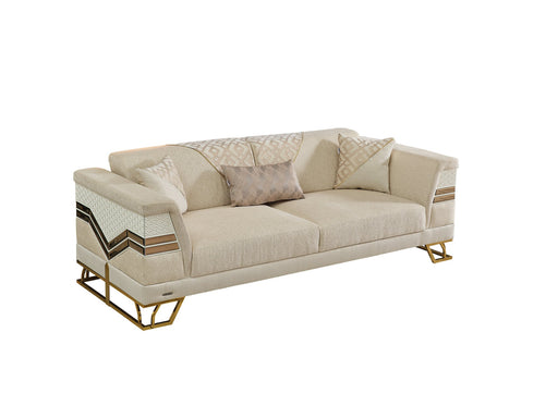 Zen Convertible Sofa Cream in Cream - 101-ZEN-ZEN01-3