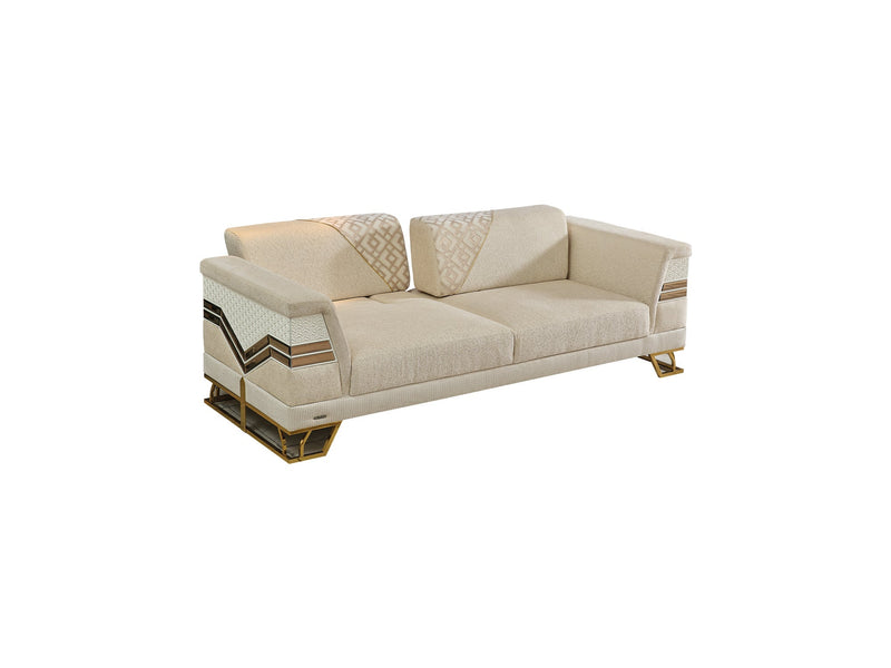 Zen Convertible Sofa Cream in Cream - 101-ZEN-ZEN01-3