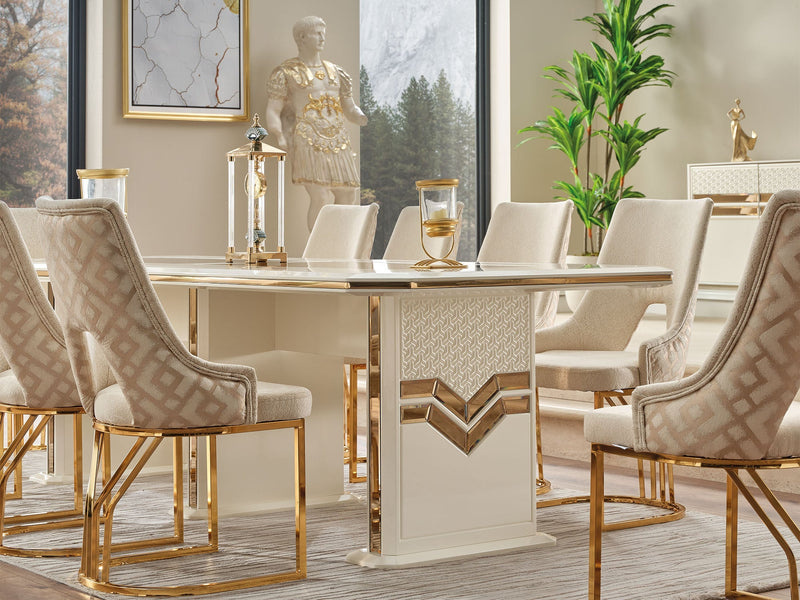 Zen Dining Table - Table 130" - 115-ZEN-DT-12