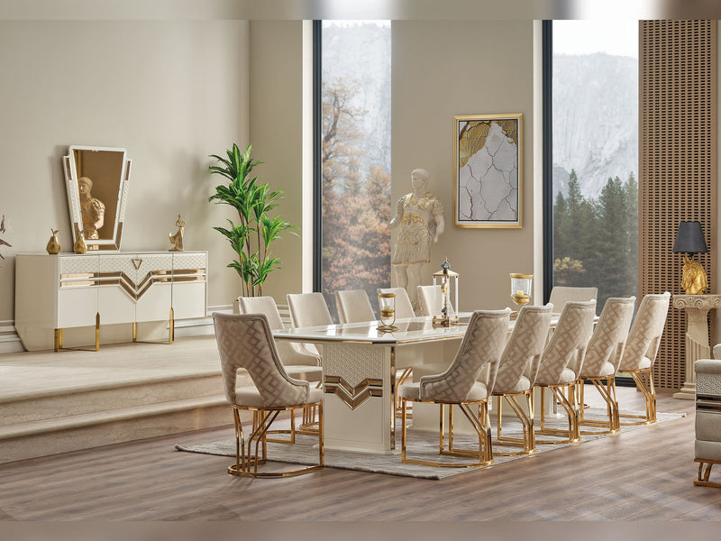 Zen Dining Table - Table 130" - 115-ZEN-DT-12