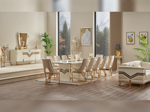 Zen Dining Table - Table 130" - 115-ZEN-DT-12