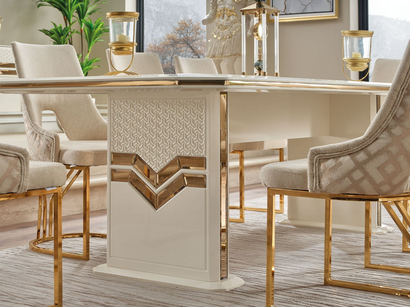 Zen Dining Table - Table 130" - 115-ZEN-DT-12