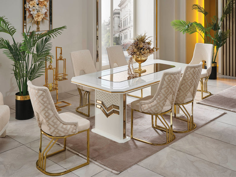 Zen Dining Table - Table 130" - 115-ZEN-DT-12