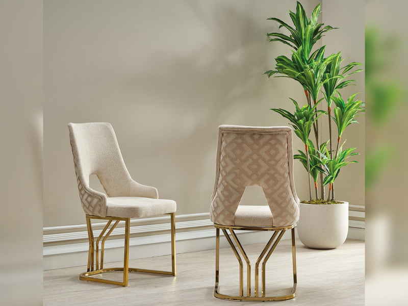 Zen Diningroom (Consol With Mirror & Dining Table & 6 Dining Chair) - 115-ZEN-DT-6-SET