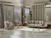 Zen Serr Convertible Loveseat in Dark Grey - 200-SER-ZEN-STAR245-2