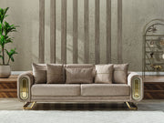 Zen Serr Convertible Sofa in Dark Grey - 200-SER-ZEN-STAR245-3