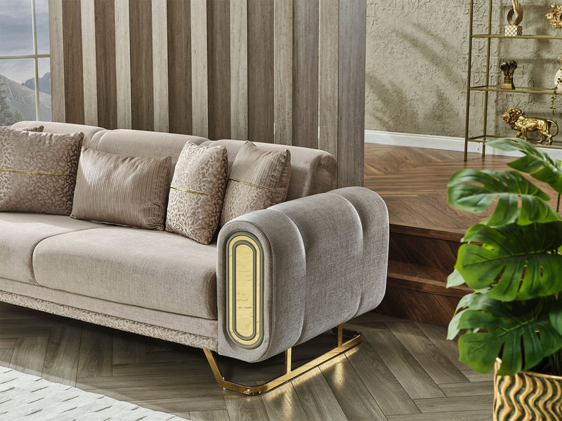 Zen Serr Convertible Sofa in Dark Grey - 200-SER-ZEN-STAR245-3