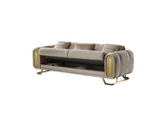 Zen Serr Convertible Sofa in Dark Grey - 200-SER-ZEN-STAR245-3