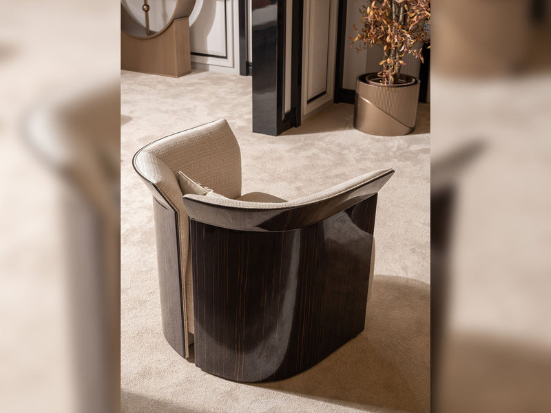 Zenith Lux Chair in Cream - 200-GAB-ZEN-LB