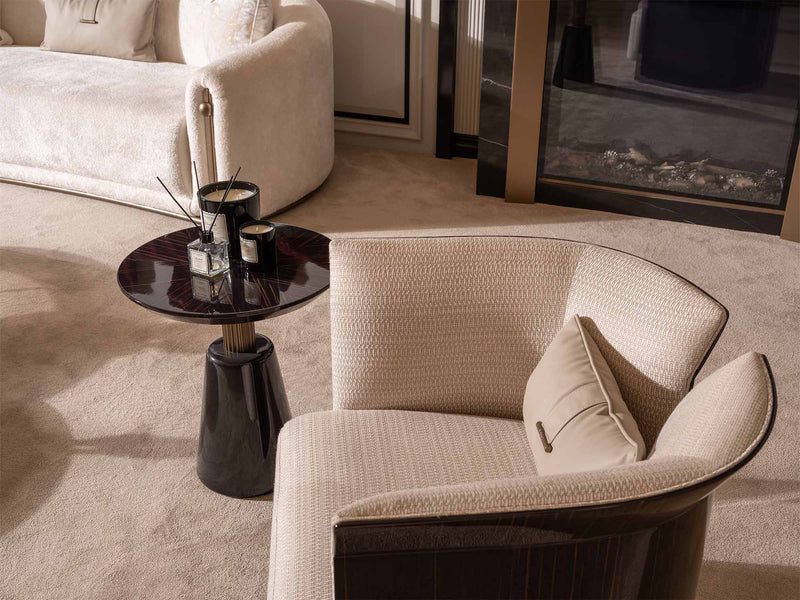 Zenith Lux Chair in Cream - 200-GAB-ZEN-LB