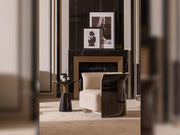 Zenith Lux Chair in Cream - 200-GAB-ZEN-LB