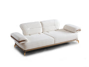 Zeta Convertible Loveseat in Cream - 200-ELIF-ZET-A645-2