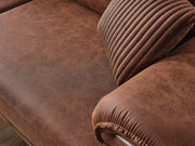 Zeta Convertible Loveseat in Cream - 200-ELIF-ZET-A645-2