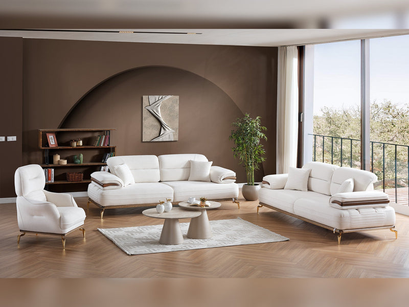 Zeta Convertible Sofa in Beige - 200-ELIF-ZET-E150-3