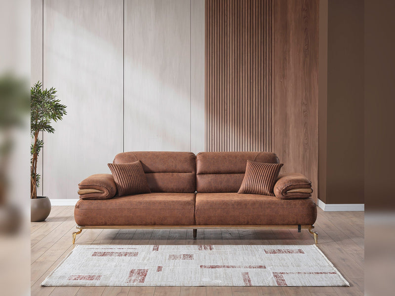 Zeta Convertible Sofa in Beige - 200-ELIF-ZET-E150-3