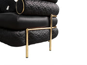 ZETA SOFA & LOVESEAT BLACK - ZETA SOFA & LOVESEAT BLACK