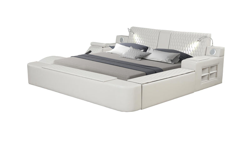 Zoya Queen Bed Ice - Zoya Queen Bed Ice