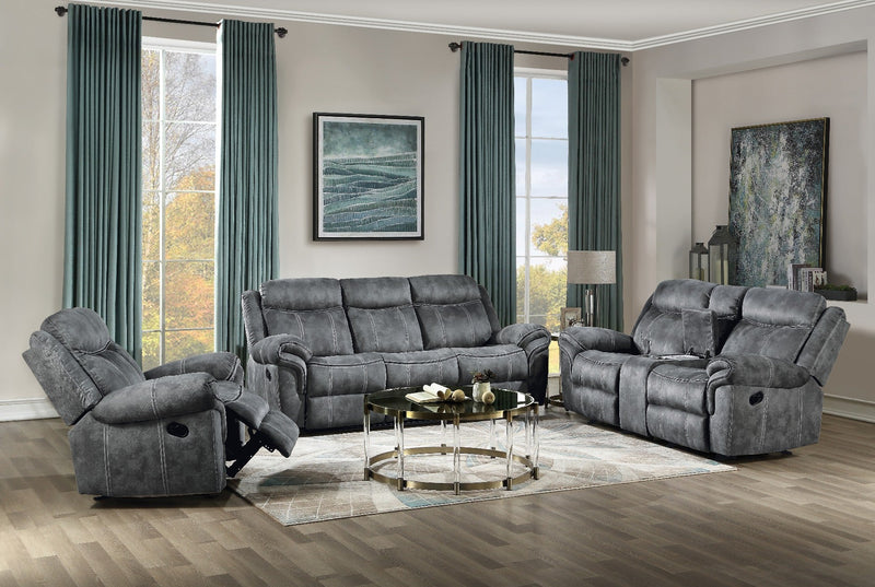 Zubaida Motion Sofa & Console W/USB - 55025