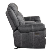 Zubaida Power Glider Motion Loveseat w/USB - LV04671