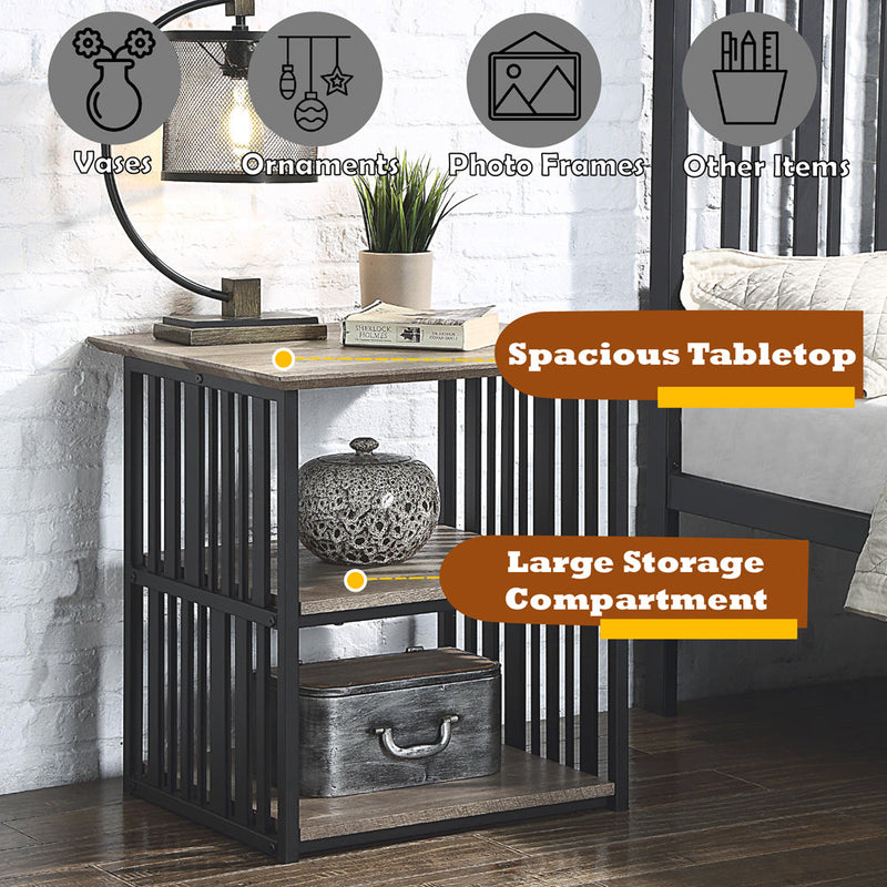Zudora Nightstand - BD01749