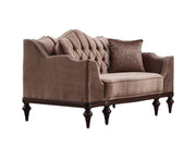 Zumrut 3-pieces (Sofa & Loveseat & Chair) Livingroom Set Light Brown in Light Brown - 101-ZUM-AQUA3720-3L21