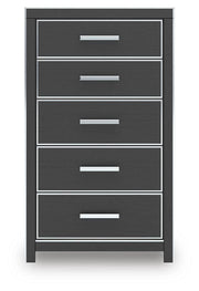 Zuraleus Black Chest of Drawers - PCB3380-46