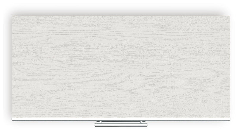Zuraleus California King Upholstered Bed, Dresser and Chest in White - PKG022856