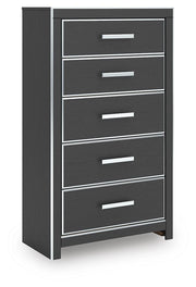Zuraleus King Storage Bed, Dresser, Mirror, Chest and Nightstand - PCB3380B20