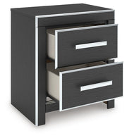 Zuraleus King Storage Bed, Dresser, Mirror, Chest and Nightstand - PCB3380B20