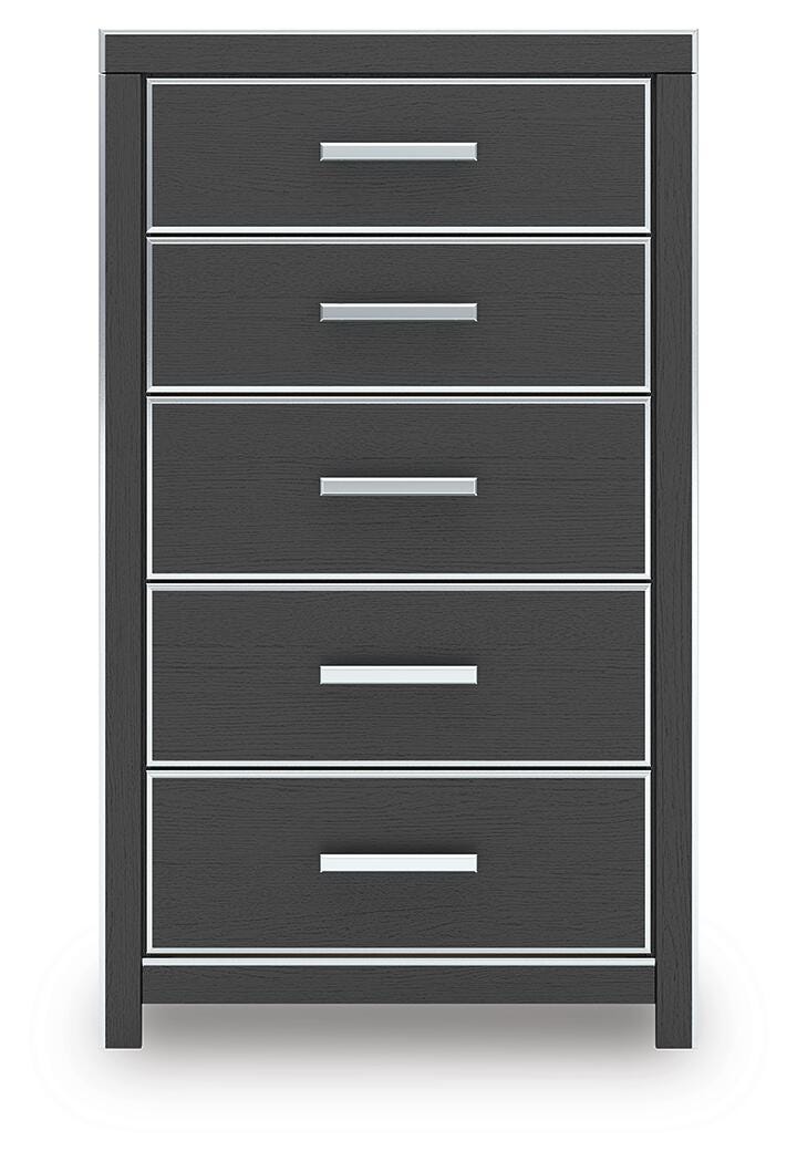 Zuraleus King Storage Bed, Dresser, Mirror, Chest and Nightstand - PCB3380B20