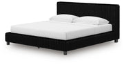 Zuraleus King Upholstered Bed, Dresser, Mirror and 2 Nightstands - PCB3380B23