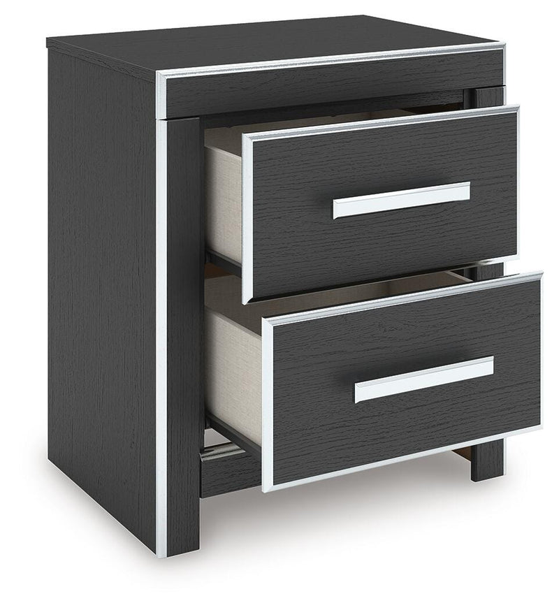 Zuraleus King Upholstered Bed, Dresser, Mirror and 2 Nightstands - PCB3380B23