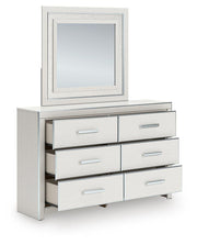 Zuraleus Queen Upholstered Panel Bed, Dresser and Mirror - PCB3381B7