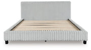 Zuraleus White California King Upholstered Bed - PCB3381B14