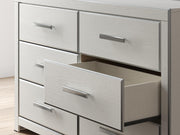 Zuraleus White Dresser and Mirror - PCB3381B1
