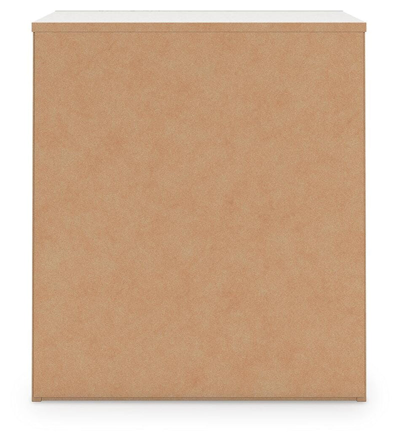 Zuraleus White Queen Storage Bed, Dresser, Mirror and Nightstand - PCB3381B15
