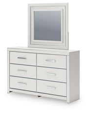 Zuraleus White Queen Storage Bed, Dresser, Mirror and Nightstand - PCB3381B15